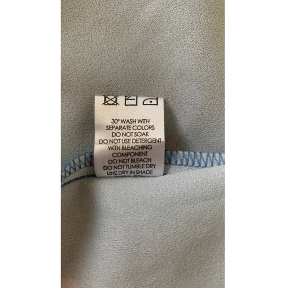 Blue wrap around dress by R.A.F (Rich and Famous) Brand - Picture 5 of 7